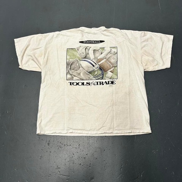American Vintage Other - Vintage 90s football "tools of the trade" essential double sided Tshirt